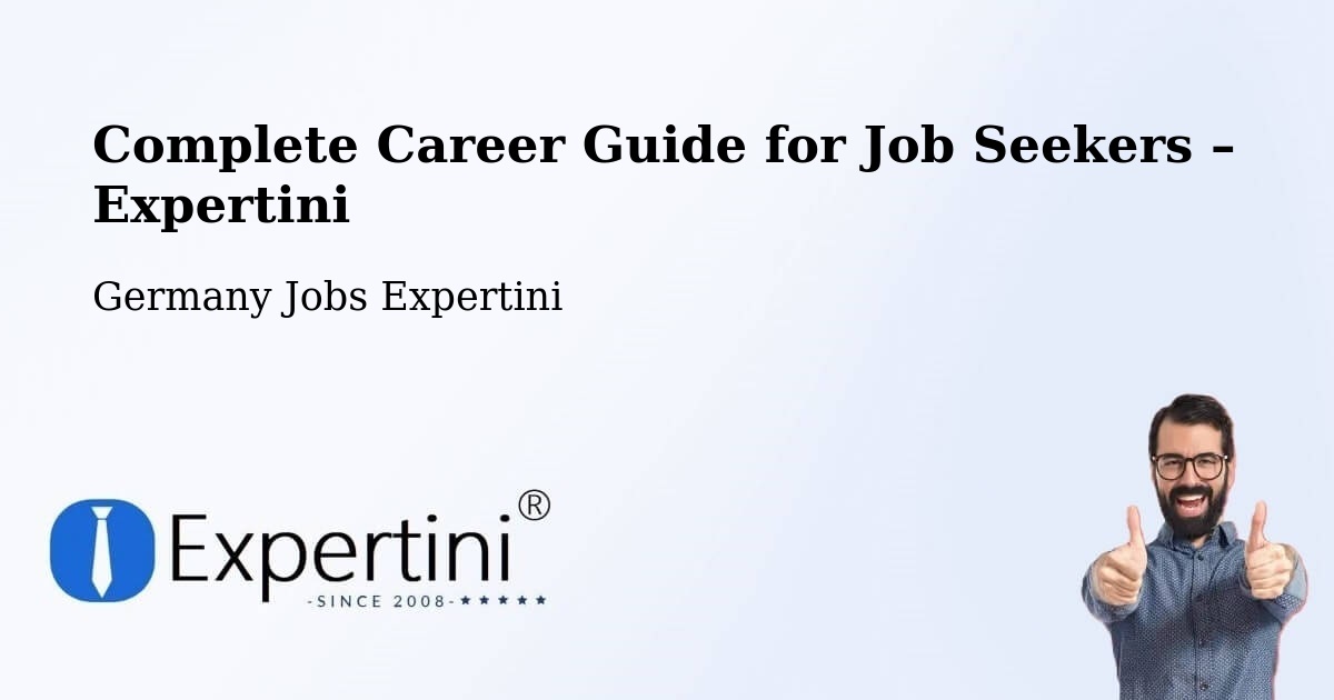 Career Guide for Job Seekers – Schleusingen - Schleusingen, Germany Jobs Expertini